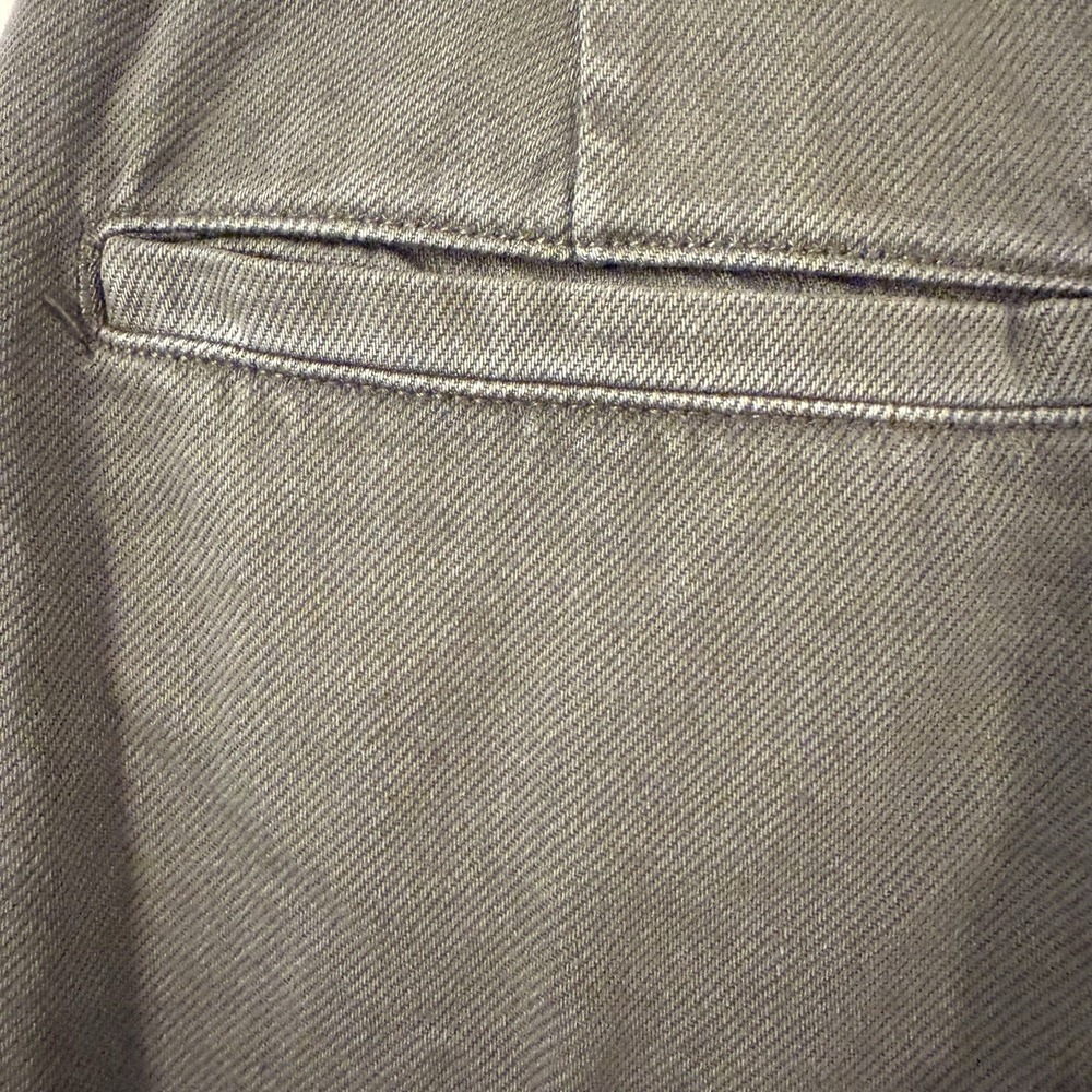 a.na. High Rise Wide Leg Denim Jeans Women's Sz 2 Hawthorne Olive‎ Pleats NWT - Picture 5 of 7
